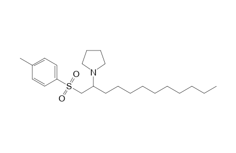 2-(1-Pyrrolidinyl)-1-tosyldodecane