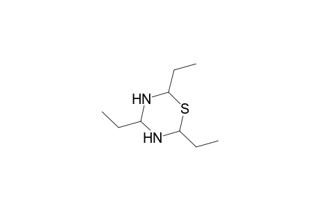 2,4,6-Triethyl-1,3,5-thiadiazinane