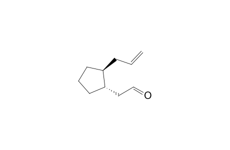 2-[(1S,2S)-2-allylcyclopentyl]acetaldehyde