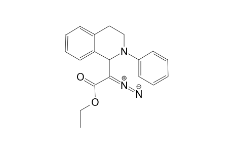 Ethyl 2-diazo-2-(2-phenyl-1,2,3,4-tetrahydroisoquinolin-1-yl)acetate