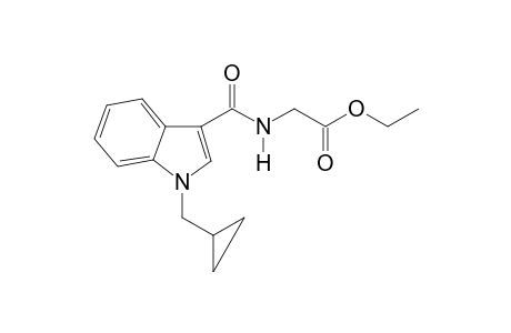 Ethyl ([(1-cyclopropylmethyl-1H-indol-3-yl)carbonyl]amino)acetate