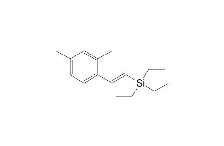 (E)-2,4-Dimethyl-1-(2-triethylsilylethenyl)benzene