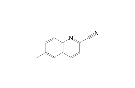 2-quinolinecarbonitrile, 6-methyl-