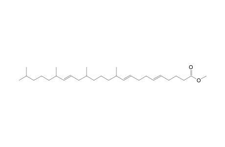 Methyl 11,15,19,23-tetramethyl-5,9,17-tetracosatrienoate