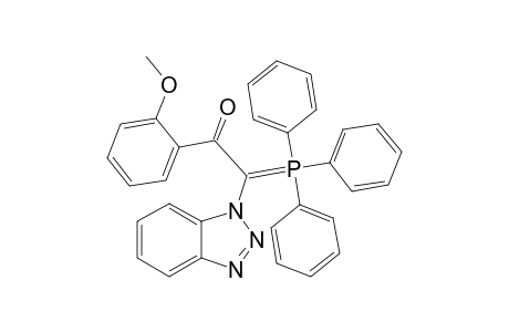 [.alpha.-Benzotriazol-1-yl-.alpha.(2-methoxybenzoyl)methylene]triphenylphosphorane