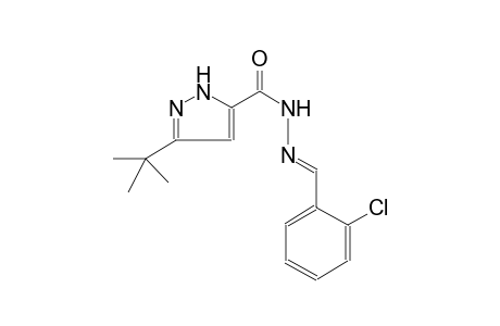 1H-pyrazole-5-carboxylic acid, 3-(1,1-dimethylethyl)-, 2-[(E)-(2-chlorophenyl)methylidene]hydrazide
