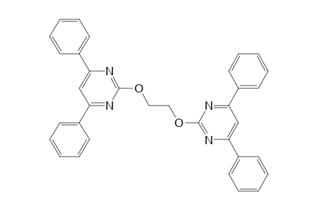 4,4',6,6'-Tetraphenyl-2,2'-ethylenedioxydipyrimidine