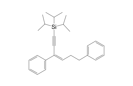 (Z)-(3,6-Diphenylhex-3-en-1-yn-1-yl)triisopropylsilane
