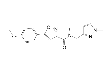 3-isoxazolecarboxamide, 5-(4-methoxyphenyl)-N-methyl-N-[(1-methyl-1H-pyrazol-3-yl)methyl]-