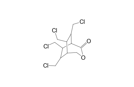 (1RS,5SR,6SR,7SR,8SR,9SR)-6,7,8,9-tetrakis(chloromethyl)-3-oxabicyclo[3.2.2]nonan-2-one