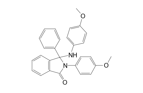 2-(4-Methoxyphenyl)-3-(p-anisidino)-3-phenyl-isoindolin-1-one