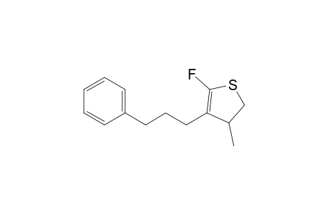 5-Fluoro-3-methyl-4-(3-phenylpropyl)-2,3-dihydrothiophene