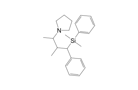 (2RS,3RS,4SR)-and (2RS,3SR,4RS)-N-[4-Dimethyl(phenyl)silyl-3-methyl-4-phenylbutan-2-yl]pyrrolidine