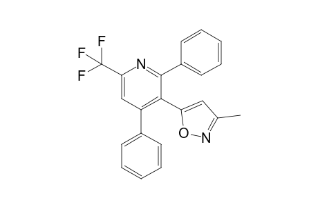 2,4-Diphenyl-3-(3-methylisoxazol-5-yl)-6-(trifluoromethyl)pyridine