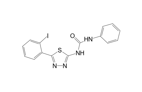 N-[5-(2-Iodophenyl)-1,3,4-thiadiazol-2-yl]-N'-phenylurea