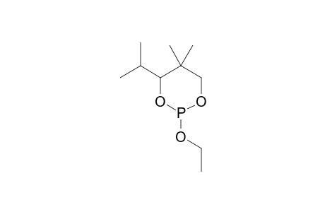 TRANS-2-ETHOXY-5,5-DIMETHYL-4-ISOPROPYL-1,3,2-DIOXAPHOSPHORINANE