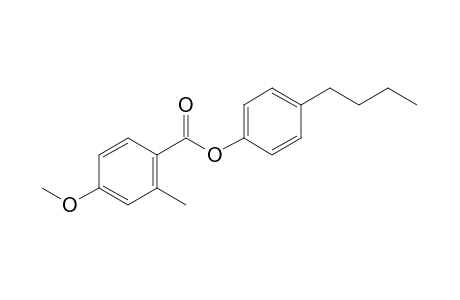 2-methyl-p-anisic acid, p-butylphenyl ester