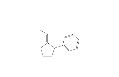 (E)-2-Phenyl-1-propylidenylcyclopentane