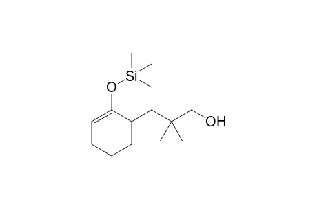 anti-3-(3-Hydroxy-2,2-dimethylpropyl)-2-trimethylsiloxycyclohexene