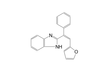 2-[(Z)-2-(2-furyl)-1-phenylethenyl]-1H-benzimidazole