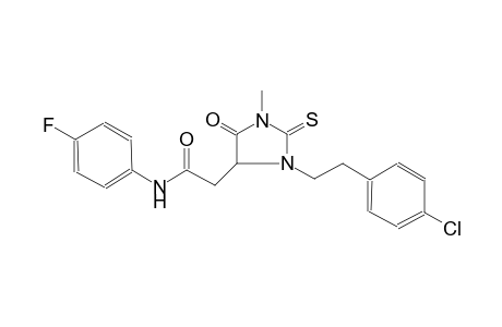 4-imidazolidineacetamide, 3-[2-(4-chlorophenyl)ethyl]-N-(4-fluorophenyl)-1-methyl-5-oxo-2-thioxo-