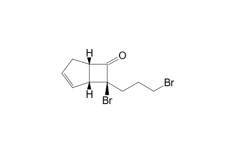 (1R,5S,7S)-7-bromo-7-(3-bromopropyl)bicyclo[3.2.0]hept-2-en-6-one