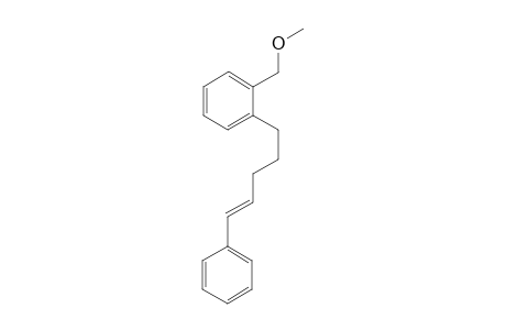 (E)-[5-(2-Methoxymethyl)phenyl]-1-phenylpent-1-en