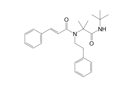 N-(1-(tert-butylamino)-2-methyl-1-oxopropan-2-yl)-N-phenethyl-cinnamamide