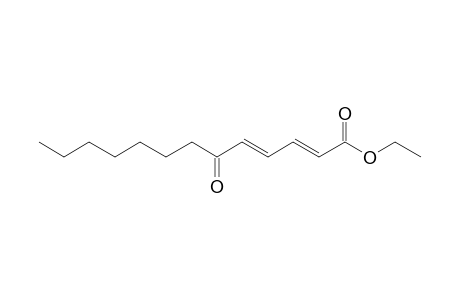 Ethyl (2E,4E)-6-Oxo-2,4-tridecadienoate