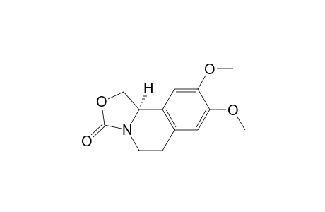 3H-Oxazolo[4,3-a]isoquinolin-3-one, 1,5,6,10b-tetrahydro-8,9-dimethoxy-, (R)-