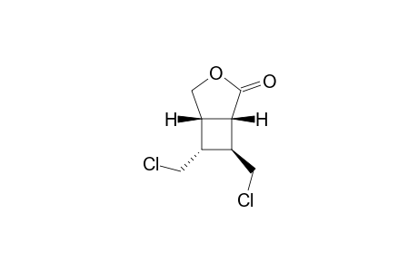 (1RS,5SR,6SR,7SR)-6,7-BIS-(CHLOROMETHYL)-3-OXABICYCLO-[3.2.0]-HEPTAN-2-ONE