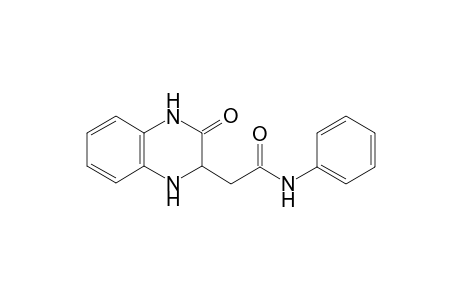 2-(3-oxo-1,2,3,4-tetrahydro-2-quinoxalinyl)-N-phenylacetamide