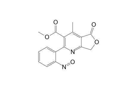 Methyl 4-methyl-2-(2'-nitrosophenyl)-5-oxo-5,7-dihydrofuro[3,4-b]pyridine-3-carboxylate
