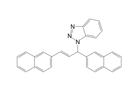 (E)-1-[1,3-Bis(naphthalen-2-yl)allyl]-1H-benzo[d][1,2,3]triazole