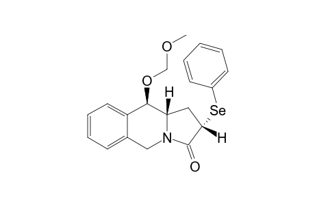 (2S,10R,10aS)-10-Methoxymethoxy-2-phenylselenyl-1,2,3,5,10,10a-hexahydrobenzo[f]indolizine-3-one