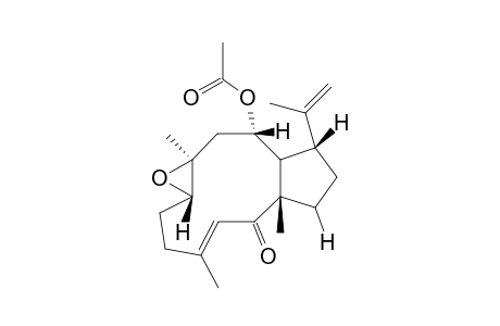 10.alpha.-acetoxy-7,8-epoxydolabella-3(E)18-dien-2-one