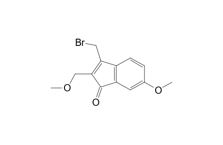 3-(bromomethyl)-6-methoxy-2-(methoxymethyl)-1-indenone