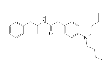 2-[4-(dibutylamino)phenyl]-N-(1-methyl-2-phenyl-ethyl)acetamide