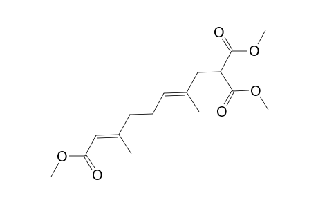 3,7-Octadiene-1,1,8-tricarboxylic acid, 3,7-dimethyl-, trimethyl ester, (E,E)-