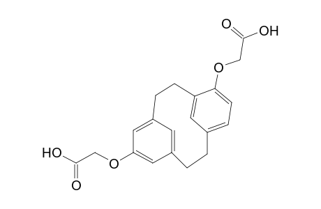 5,13-bis{ (Hydroxycarbonyl)methoxy}[2.2]metacyclophane