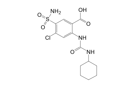 4-CHLORO-N-(CYCLOHEXYLCARBAMOYL)-5-SULFAMOYLANTHRANILIC ACID