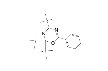 2,2,4-tri(t-Butyl)-6-phenyl-2H-1,3,5-oxadiazine