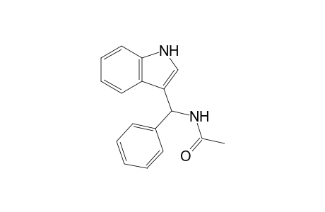 N-[(1H-Indol-3-yl)(phenyl)methyl]acetamide