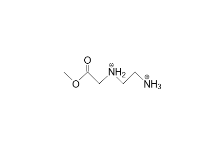 (2-Amino-ethylamino)-acetic acid, methyl ester dication