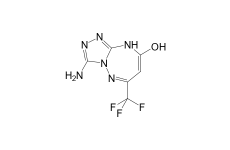 3-Amino-6-(trifluoromethyl)-9H-[1,2,4]triazolo[4,3-b][1,2,4]triazepin-8-ol