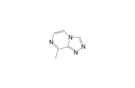 s-Triazolo[4,3-a]pyrazine, 8-methyl-
