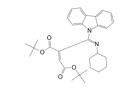 DI-TERT.-BUTYL_2-(CARBAZOL-9-YL-(CYCLOHEXYLIMINO)-METHYL)-BUT-2-ENEDIOATE