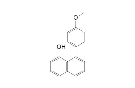 8-(4-methoxyphenyl)-1-naphthol