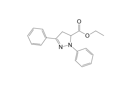 2,5-Diphenyl-2-pyrazoline-3-carboxylic acid ethyl ester