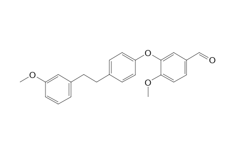 4-[2'-(3"-Methoxyphenyl)ethyl]-2'-methoxy-5'-formyl-diphenyl Ether